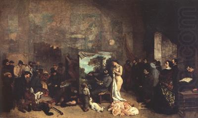 The Painter's Studio (mk22), Gustave Courbet